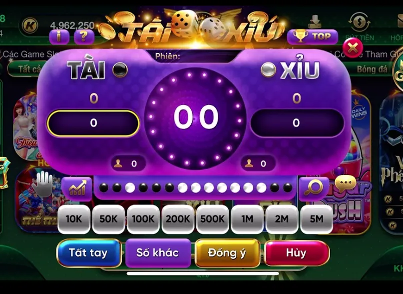 Cơ chế tiên tri xúc xắc trong game Tài Xỉu Vanga